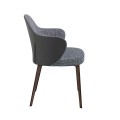 Komfortné prevedenie jedálenskej stoličky Vita Naturale sa snúbi s kvalitným dizajnovým vyhotovením z eko-kože