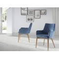 Modernú jedálenskú stoličku Vita Naturale môžete využiť aj ako minimalistické dizajnové kreslo