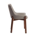 Jedálenská stolička Vita Naturale s nádychom talianskej elegancie s eko-koženým čalúnením s voliteľnou farbou
