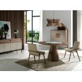 Moderný nábytok a talianský štýl - jedáleň s prírodným nádychom zariadená dreveným nábytkom z kolekcie Vita Naturale