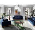 Moderný nábytok a taliansky dizajn - Luxusná obývačka zariadená s nábytkom Vita Naturale s prírodným nádychom