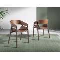 Spoznajte taliansky dizajn s prírodným nádychom s drevenou jedálenskou stoličkou Vita Naturale