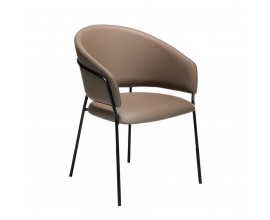 Moderná jedálenská stolička Vita Naturale z eko-kože norková 81cm