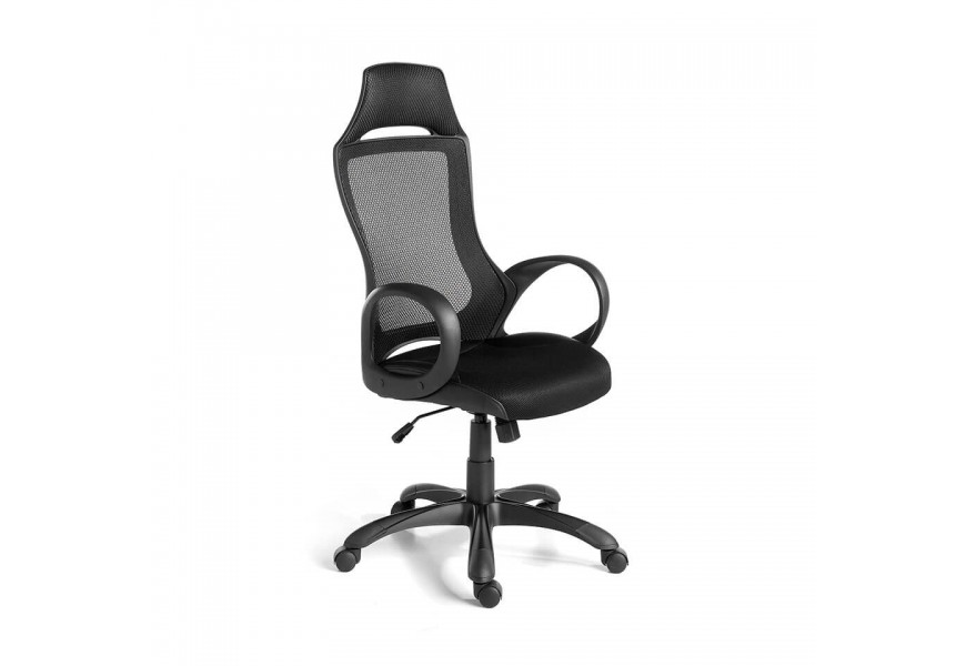 Štýlové kancelárske kreslo Urbano čierne 132cm