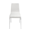 Moderná jedálenská stolička Urbano v bielej farbe je perfektnou voľbou pre moderné jedálne