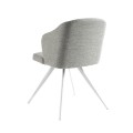 Jednoduchosť a elegancia - moderná sivá jedálenská stolička Urbano