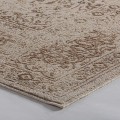 Štýlový koberec Rael s dekoratívnym florálnym vzorom béžovej farby 200x290cm