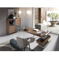 Moderný nábytok a taliansky dizajn - exkluzívna pracovňa s natruálnym nádychom nábytku Forma Moderna