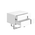 Taliansky dizajn moderného nočného stolíka Forma Moderna doplnia dve praktické zásuvky so soft-close mechanizmom
