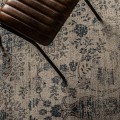 Orientálny obdĺžnikový koberec Samira z viskózy v odtieňoch hnedej s ornamentálnym zdobením 240x340cm