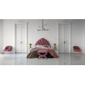 Luxusná glamour spálňová zostava Pink dreams v art deco štýle