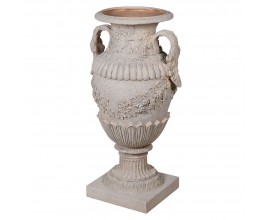 Antická podstavcová socha rímskej vázy Astrid z epoxidu 95 cm 