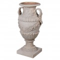 Antická kamenná podstavcová socha rímskej vázy Astrid z epoxidu