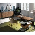 Moderný nábytok a taliansky dizajn - luxusne zariadená pracovňa Vita Naturale s prírodným nádychom