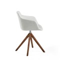 Elegancia a moderný taliansky dizajn - dizajnová jedálenská stolička Vita Naturale