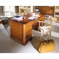 Luxusný rustikálny písací stôl Telim z masívneho dreva s desiatimi zásuvkami 180 cm 