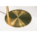 Moderná stojaca lampa Georgia v zlatej farbe 205cm