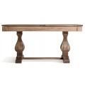 Luxusný masívny jedálenský rozťahovací stôl Liny v koloniálnom štýle z mangového dreva v hnedej farbe 200-250 cm 