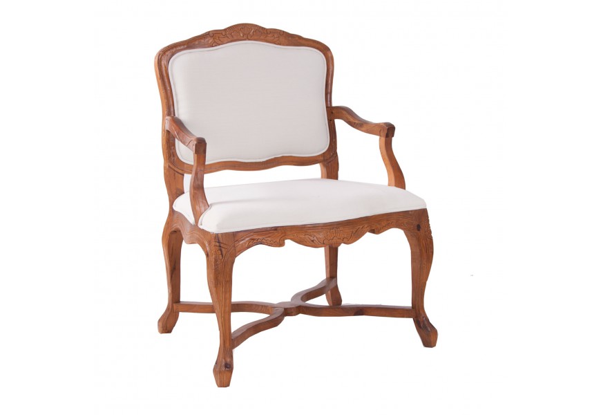 Čalúnené kreslo VINTAGE NATURAL