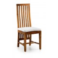 Čalúnená štýlová jedálenská stolička Star 110cm
