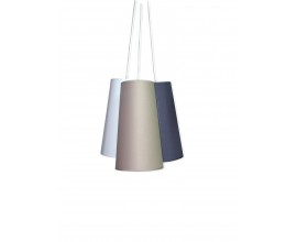 Dizajnová závesná lampa TRICOLOR