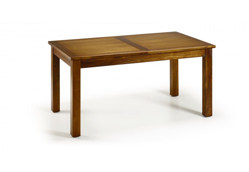 Luxusný rozkladací jedálenský stôl Flash z masívu dreva mindi 150/200cm