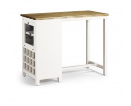 Barový stôl NEW WHITE combi s vinotékou