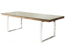 Štýlový moderný jedálenský stôl z masívu Barracuda 240cm 