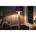 Dizajnová originálna stojaca lampa Rousilique 175 cm z naplaveného dreva