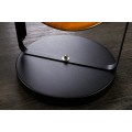 Moderná dizajnová stojaca lampa Studio čierno-zlatá 130cm