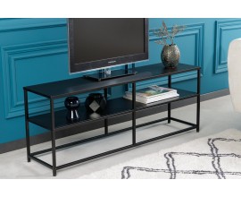 Kovový industriálny konzolový stolík Industria Durante čierny 120cm