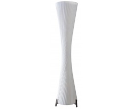 Luxusná moderná stojaca lampa Helix L 160cm biela