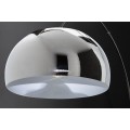 Dizajnová moderná stojaca lampa Big Bow II 170-205 cm chróm