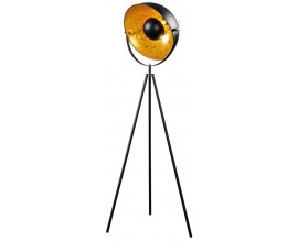 Dizajnová originálna stojaca lampa Studio 140cm zlatá