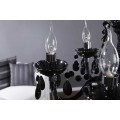 Štýlový luster Karat čierny