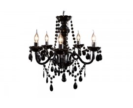 Štýlový luster Karat čierny