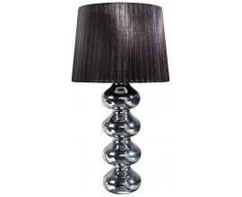 Luxusná moderná stolná lampa Mia čierna
