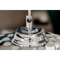 Moderné dizajnové závesné svietidlo Chrome Ball
