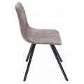 Dizajnová stolička Amsterdam Retro antique šedá