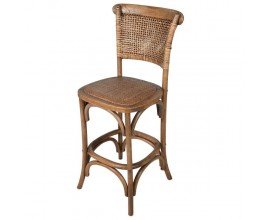 Štýlová ratanová barová stolička Roble 107cm