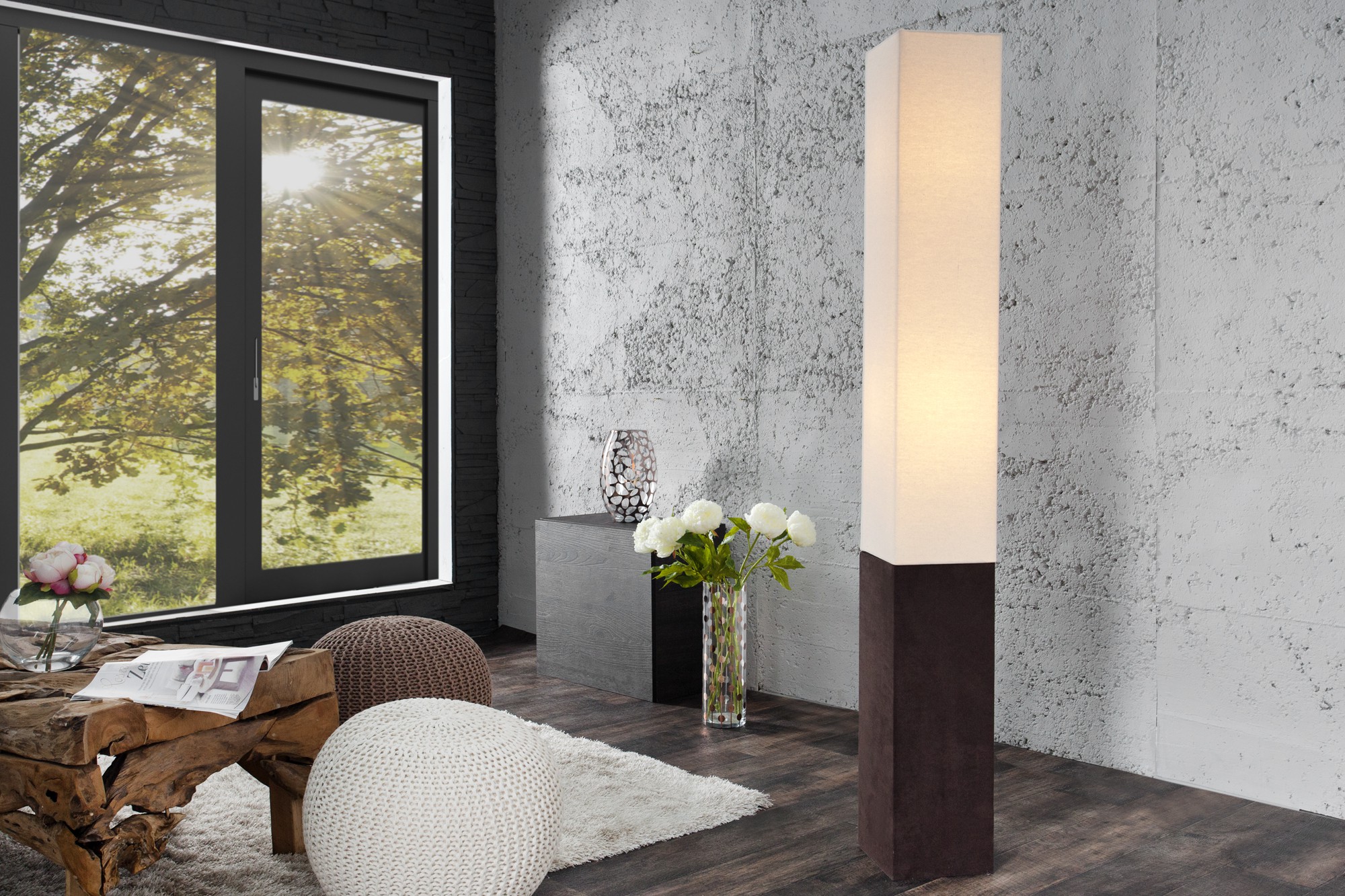 Estila Dizajnová moderná stojaca lampa Paric Classic