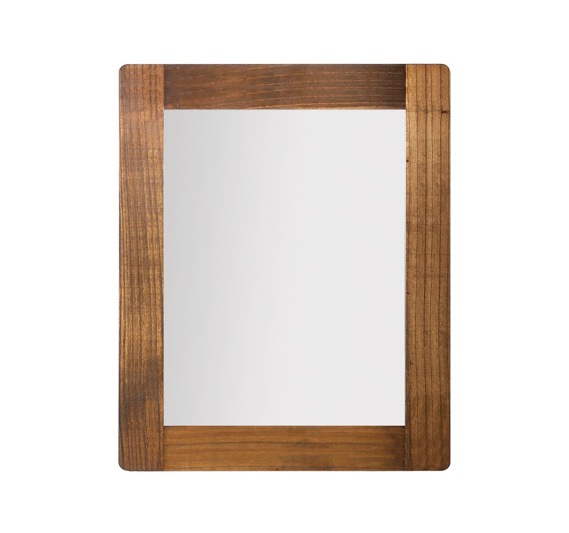 Estila Štýlové nástenné zrkadlo Flash z masívneho dreva mindi 100cm