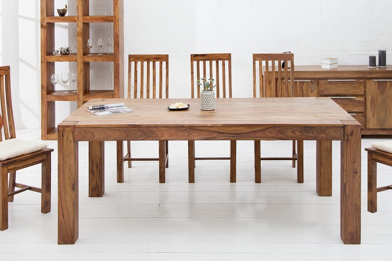 Jedálenský stôl z masívneho dreva Palisander