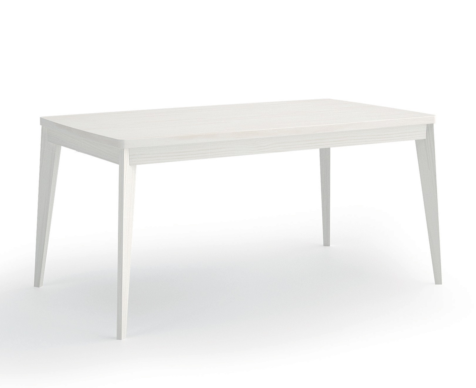 Estila Dizajnový rozkladací jedálenský stôl Rodas v obdĺžnikovom tvare s rámom a šikmými nožičkami 140 cm a 160 cm