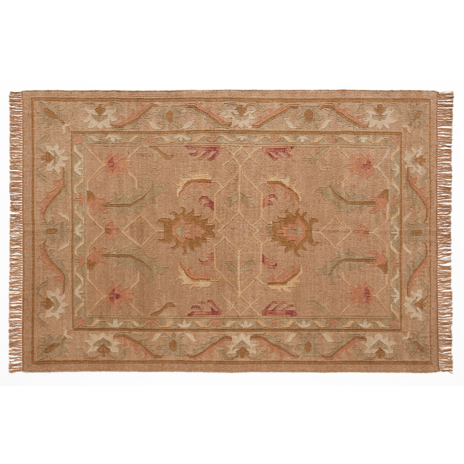 Vzorovaný doplnok pre vidiecku koloniálnu spálňu